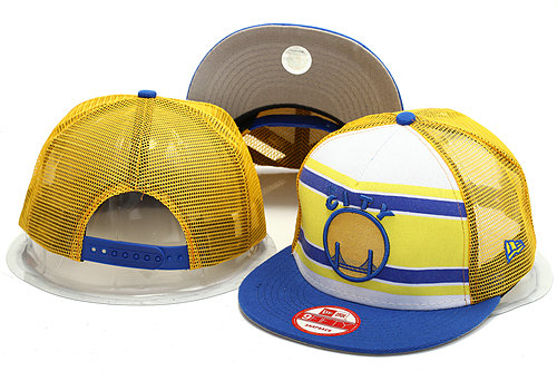 Golden State Warriors Mesh Snapback Hat YS 0528